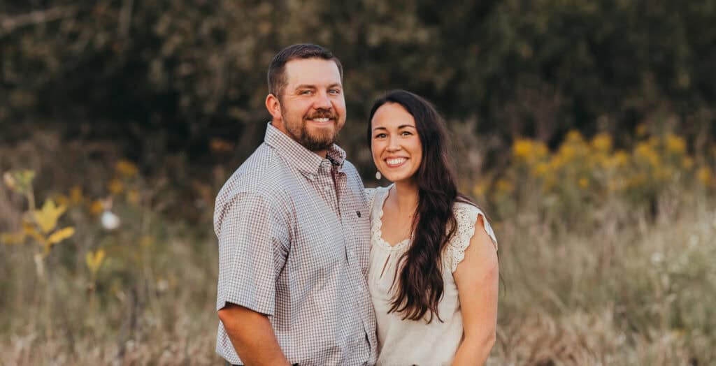 Cody Korthaus with wife Hannah Korthaus